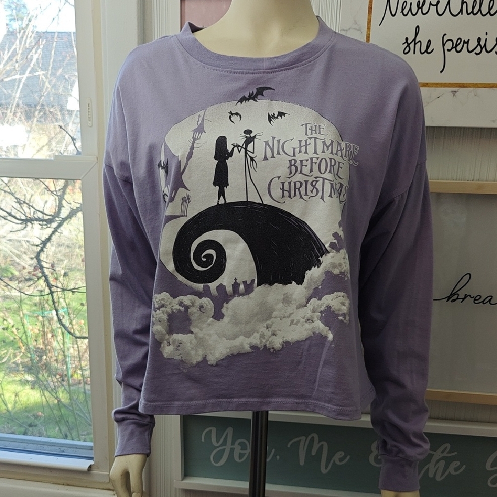 Lavender Nightmare Before Christmas Sweatshirt